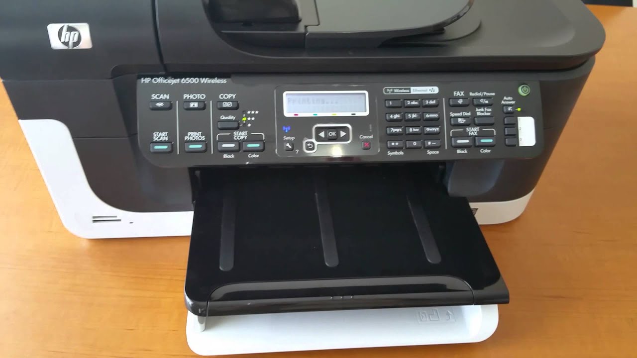 install hp 6500 printer